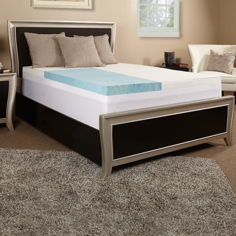 Luxury Solutions 3" Gel Memory Foam Mattress Topper